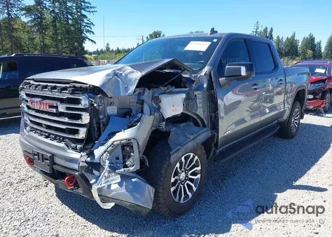 2021 GMC Sierra 1500 4Wd Short Box At4/4Wd Standard Box At4 из США, поврежденный, VIN 1GTU9EET0MZ135164